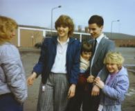 Salt Lake airport, before leaving for Thailand
