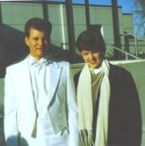 Steve's wedding, Dec. 1986