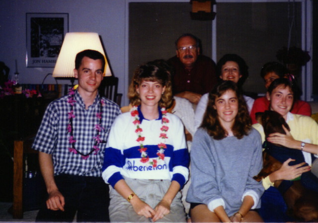 With family in Hawaii