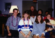 With family in Hawaii