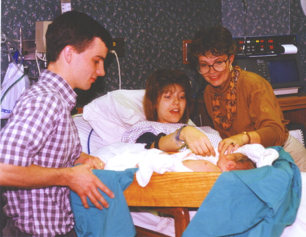 Kendal birth, 11/28/89