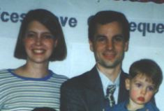 Kelly Ross's baptism