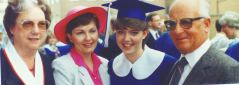 London Central HS graduation, 1986